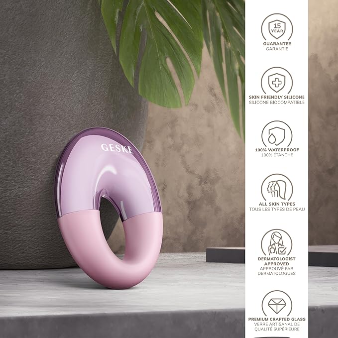 SmartAppGuided™ Cool & Warm Eye Massager | 7 in 1 | Multifunctional Massager | Eyes & Face | Battery-free Cooling & Warming | Firms, Relaxes & De-Puffs Skin | Ring-shaped Design for Easy Grip