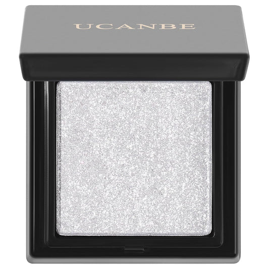 UCANBE Moonlight Single Eyeshadow Palette, Highly Pigmented Glitter Eye Shadow Powder, Professional Long-Lasting Waterproof Makeup Palette