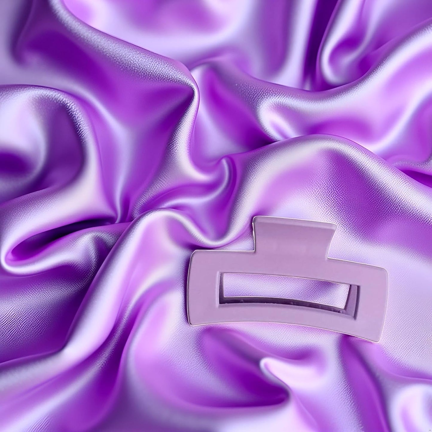 Purple Hair Claw Clips,Hair Clip Retro Hollow Women Fashion Strong Large Clips for Washing Face Ultra-light Styling Accessories Girls, Purple, One Size Hair Clips