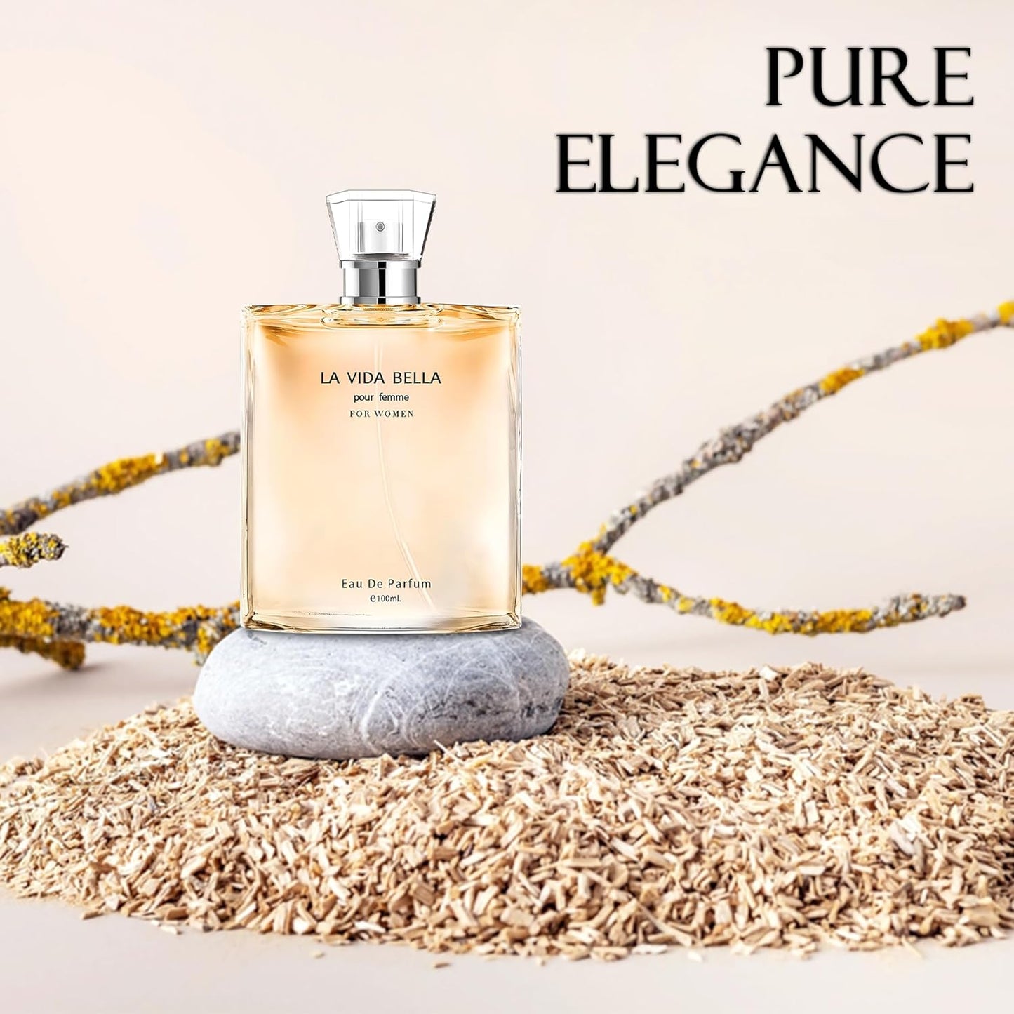 Women Perfume 2PCS Combo La Vida Bella/KA Eau De Parfum Long Lasting Fragrance 3.4 Fl Oz Spray Each for Daily Used