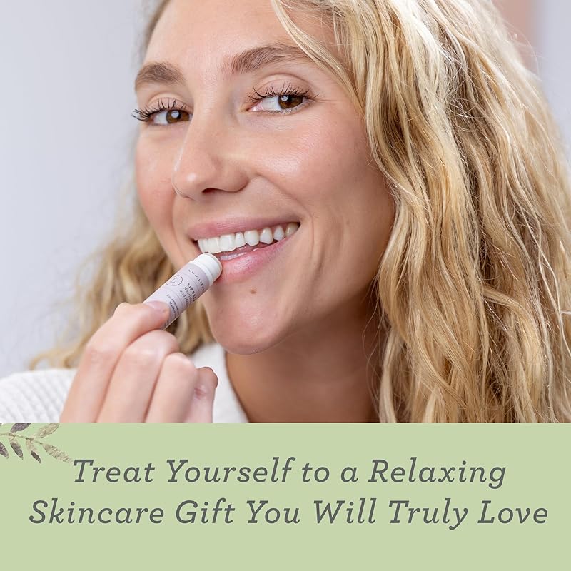 Lizush Lemongrass 6-Piece Spa Gift Set for Women - Relaxing Self-Care Basket, Luxury Handmade Body Care Items for Premium Relaxation - With Love - Handmade in the USA