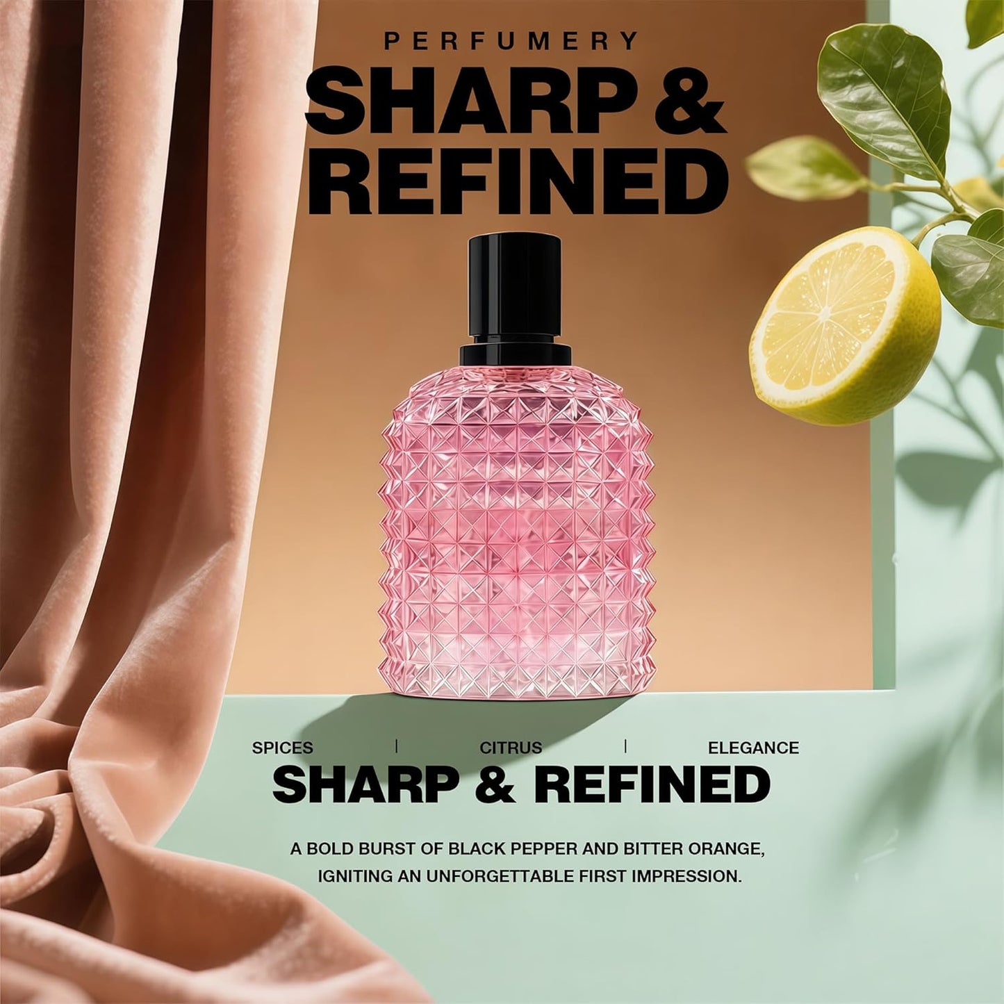 Women's Perfume Set - 2 Pack Eau de Parfum Spray 3.4 Oz Each | Floral Jasmine & Sweet Vanilla with Bergamot & Woody Notes | Long Lasting Original Scent Gift Set for Women (MilaWR&Delilah)