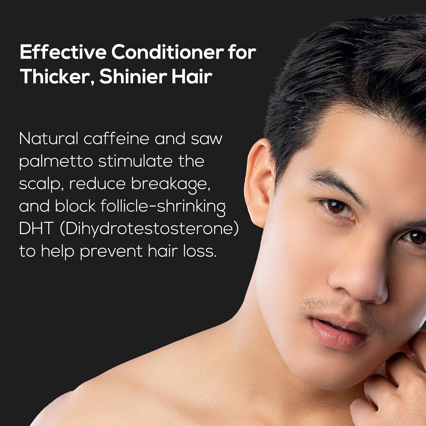 Hair Solaye Conditioner for Silky Smooth Hair Growth - Caffeinated Compounds with Chamomile Extract, Women & Men, 8 fl oz, 2 Minute Hair Treatment, Unisex