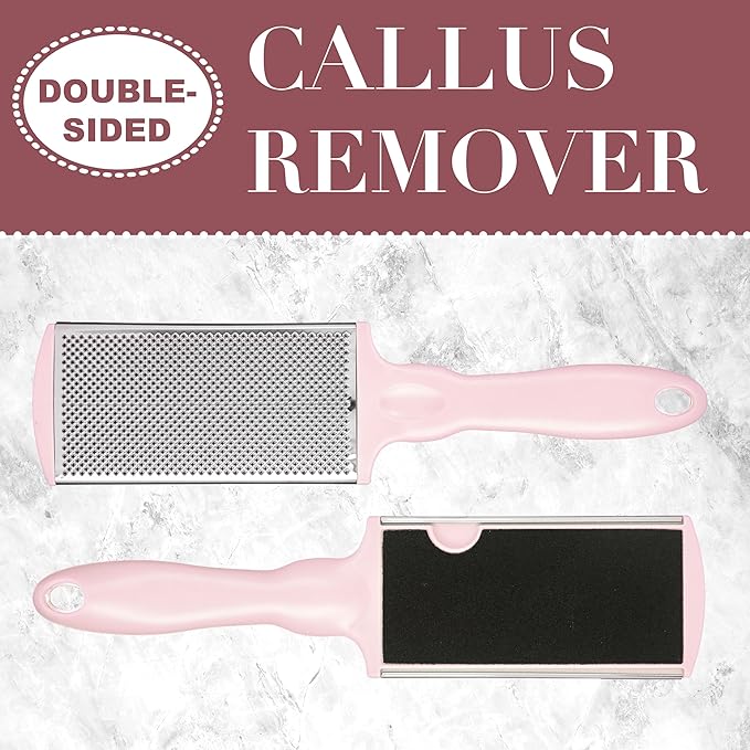 1pc Callus Remover Tool in Pink - Professional Foot File Callus Remover for Feet, Premium Quality Foot Callus Shaver | Essential Calloused Feet Remover & Foot File for Dead Skin