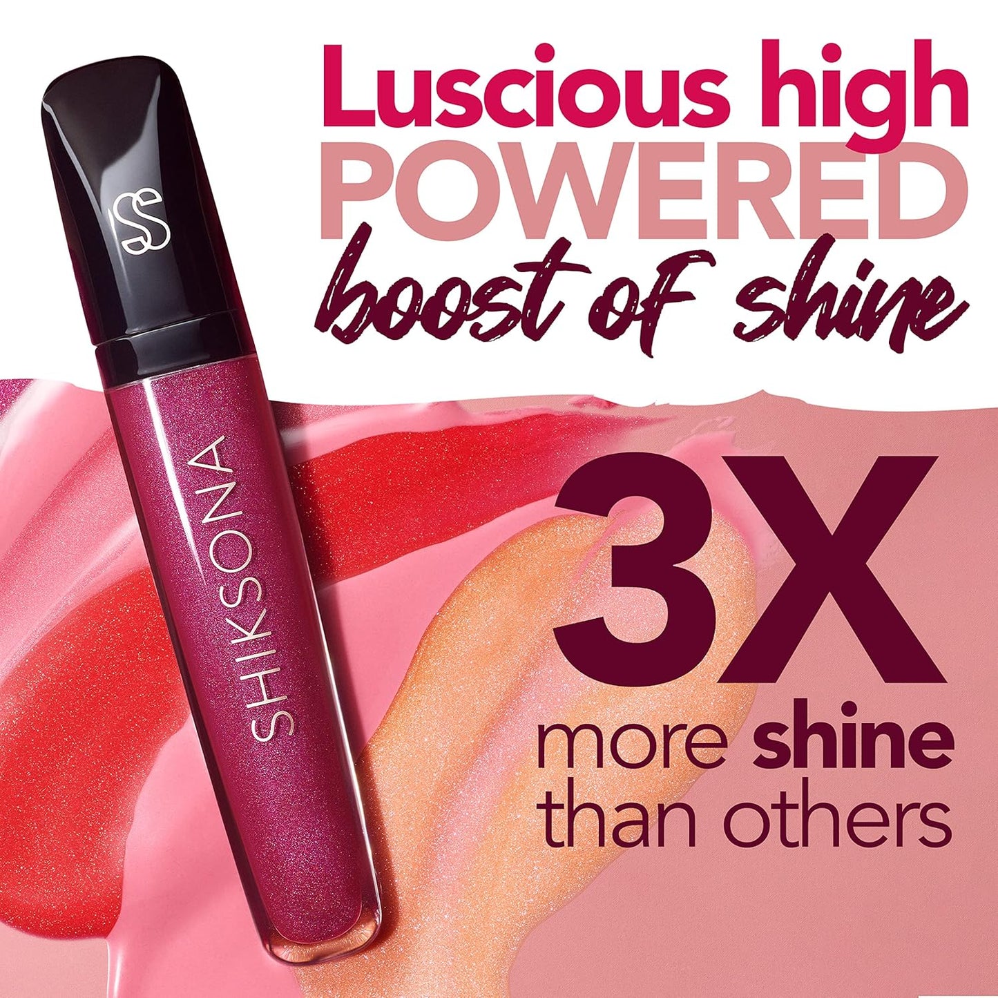 High Shine Lip Gloss | Hydrating, Vegan, High Pigment, Non-Sticky Lipgloss in a Timeless, Universal Color | Sexy Self-Starter (Candy Apple Red)