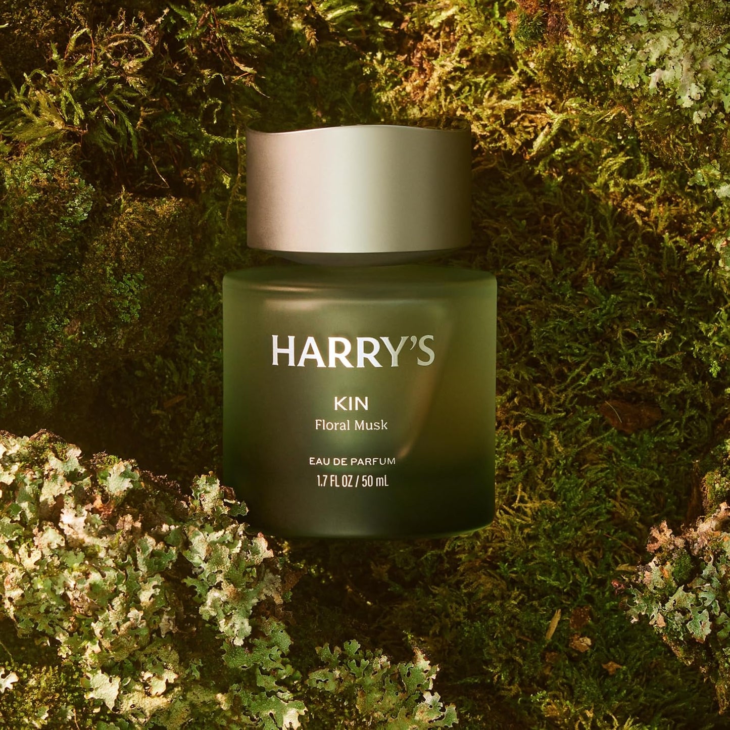 Harry's Kin Men's Cologne - Floral Musk Scent - 1.7 fl oz - Notes of Blackcurrant, Musk & Cashmere Wood - Long-Lasting Eau de Parfum Men's Fragrance