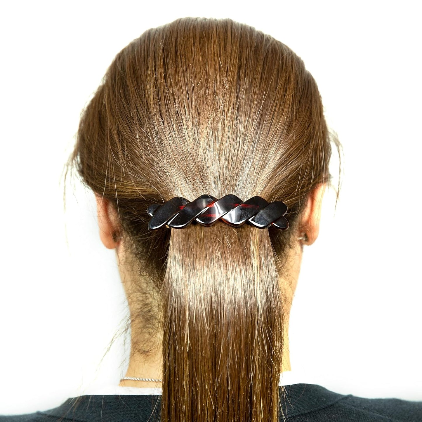 Camila Paris CP2427-CP2876 French Hair Barrette Clip for Girls Braided, Combo, Automatic Clasp, Strong Hold Grip Hair Clips for Women, No Slip Durable Styling Girls Hair Accessories, Made in France