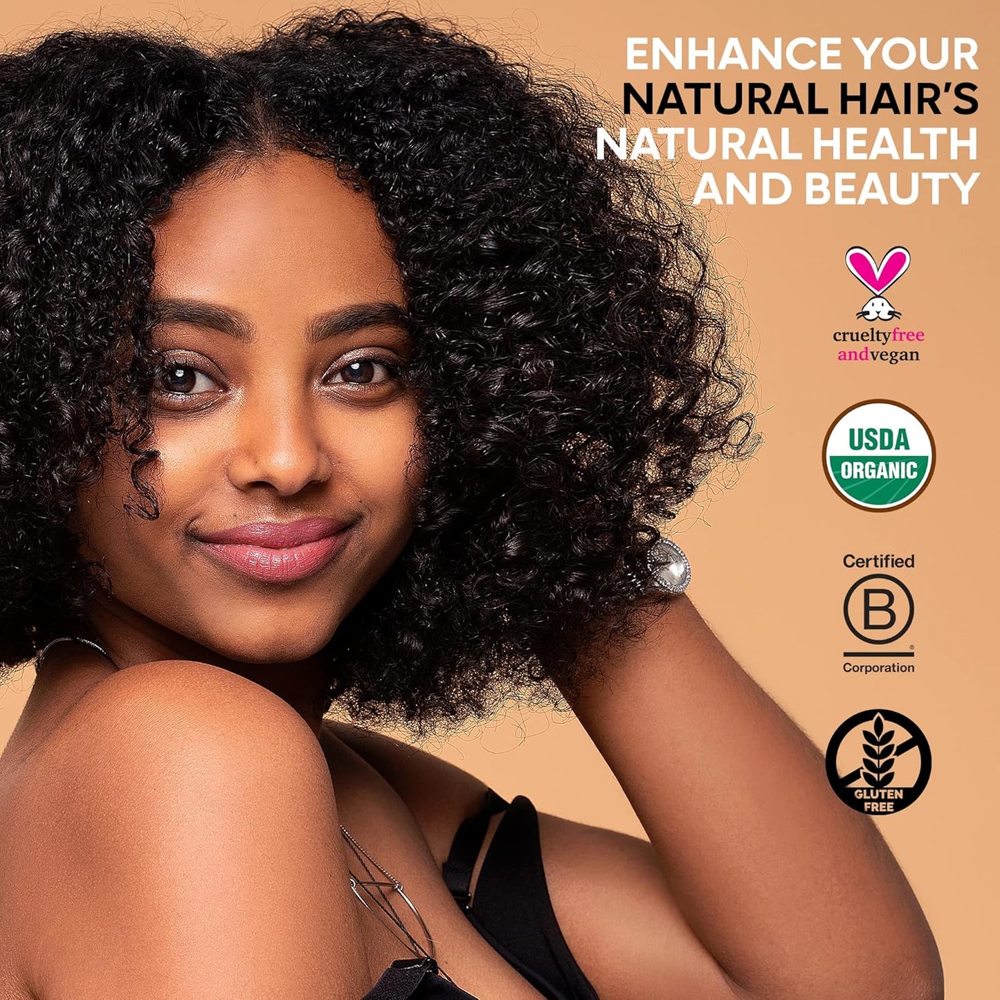 Blue Beautifly Organic Amla Oil for Scalp Serum - Strengthens Hair Follicles, Restores Growth, and Treats Dandruff-USDA Certified Organic - Enriched with Rosemary Oil and Ayurvedic Herbs - 4 fl oz