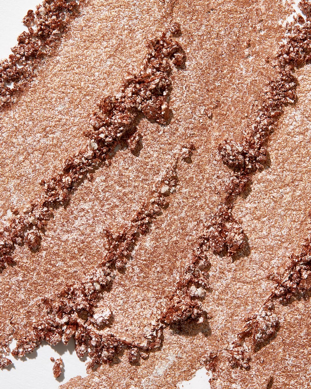 MAKE Beauty Multi-Chromatic Eye Shadow. Metal Reflecting Luminous Foil Finish Creamy, Buildable, Dimensional Long-wear, Crease-proof Powder Eyeshadow, Multichrome Shade - Glaze, Light Champagne