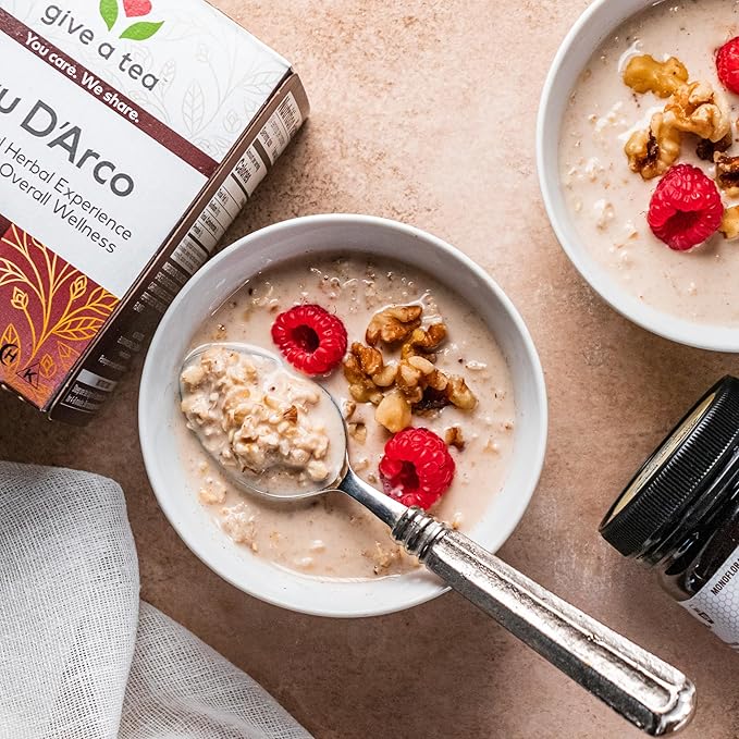 NOW Foods, Pau D'Arco Tea, A Traditional Herbal Experience, Overall Wellness, Premium Unbleached Tea Bags with No-Staples Design, 24-Count