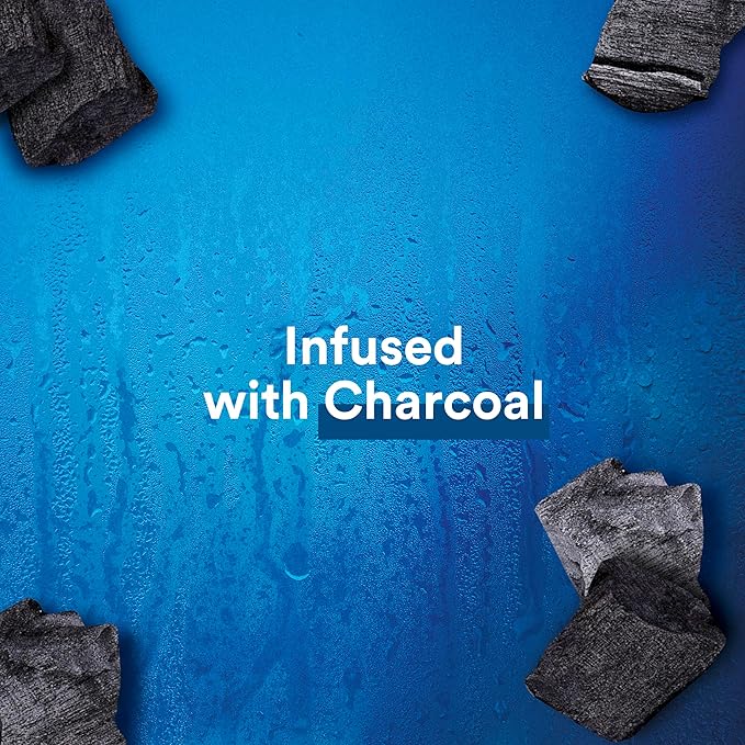 Suave Men Shampoo Conditioner Bodywash 3 in 1 Charcoal &Warm Ginger to Cleanse and Nourish Hair and Skin, 40 oz Pack of 3