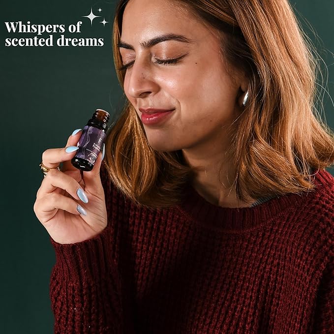 Folkulture Essential Oils for Diffuser Oil | Essential Oils Set of 3 Fragrance Oil Diffuser Oils | Diffuser Oils Scents for Home | Fragrance for Diffuser for Gifts for Mothers - Rose Rouge & Oud Bleu