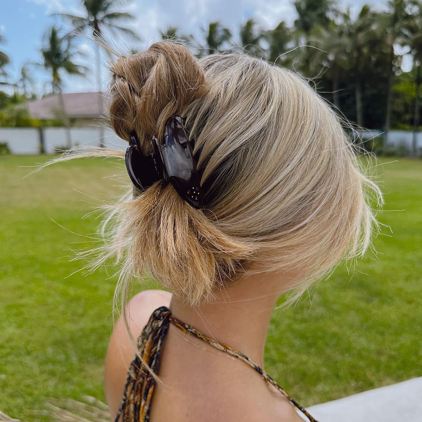 Camila Paris CP3425 French Hair Clip for Women, Girls Hair Claw Clips Jaw for Thick Hair for Long Curly Wavy Hair Fashion Styling Hair Accessories for Women, Strong Hold No Slip Grip, Made in France