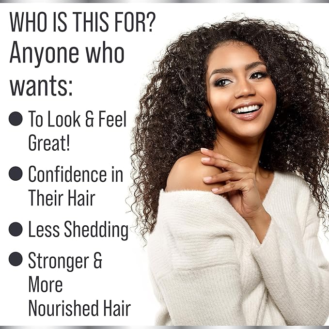 Biotin (5000mcg), Keratin, Collagen, Horsetail, Saw Palmetto – 5-in-1 Hair Growth Supplement & Vitamins for Women & Men, DHT Blocker Capsules for Thinning - Hair Growth Vitamins