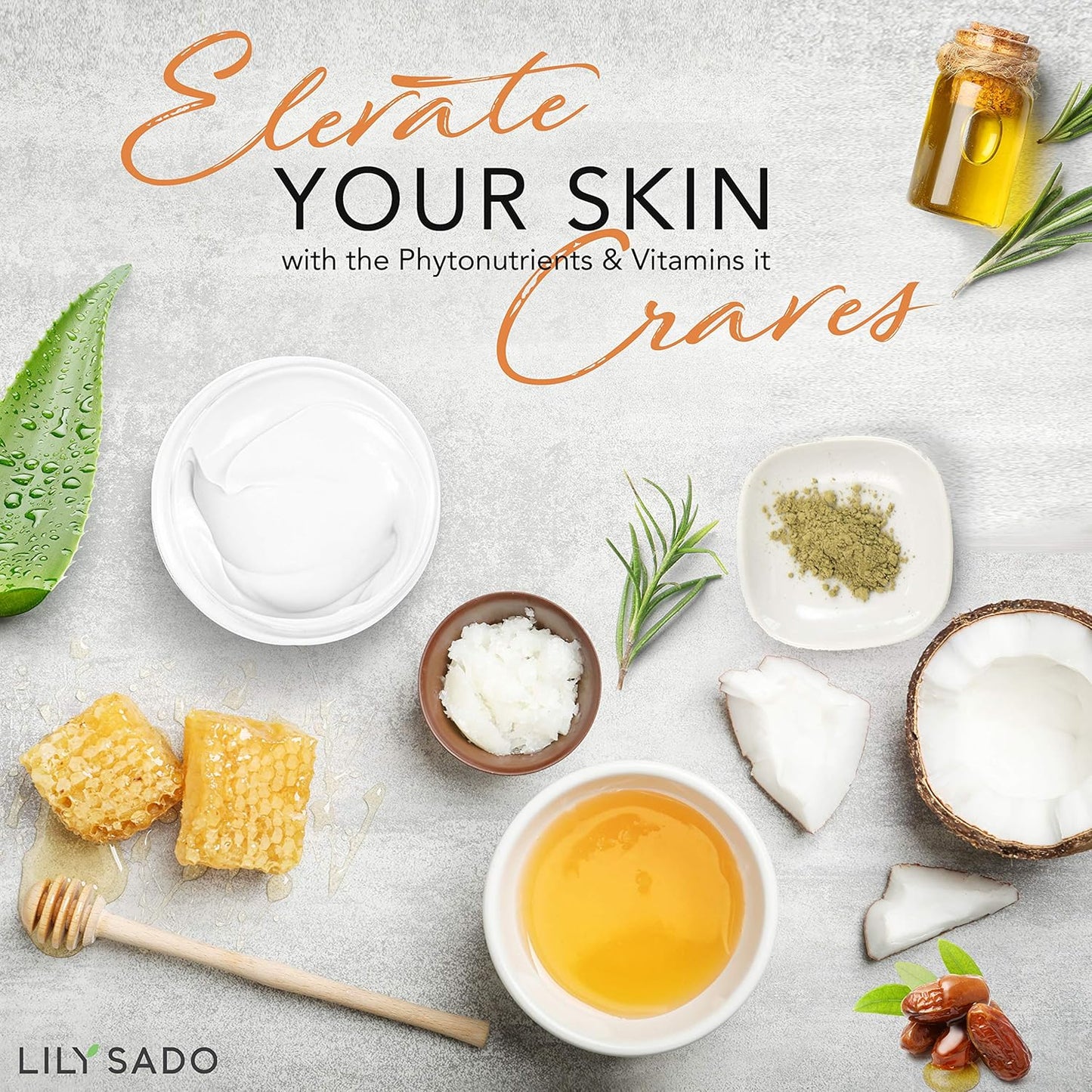 LILY SADO MILK+MANUKA™ Coconut Milk & Manuka Honey Cream Face Cleanser – Natural Ultra Moisturizing Facial Wash Cleanses, Balances, Soothes & Hydrates - Large 6oz