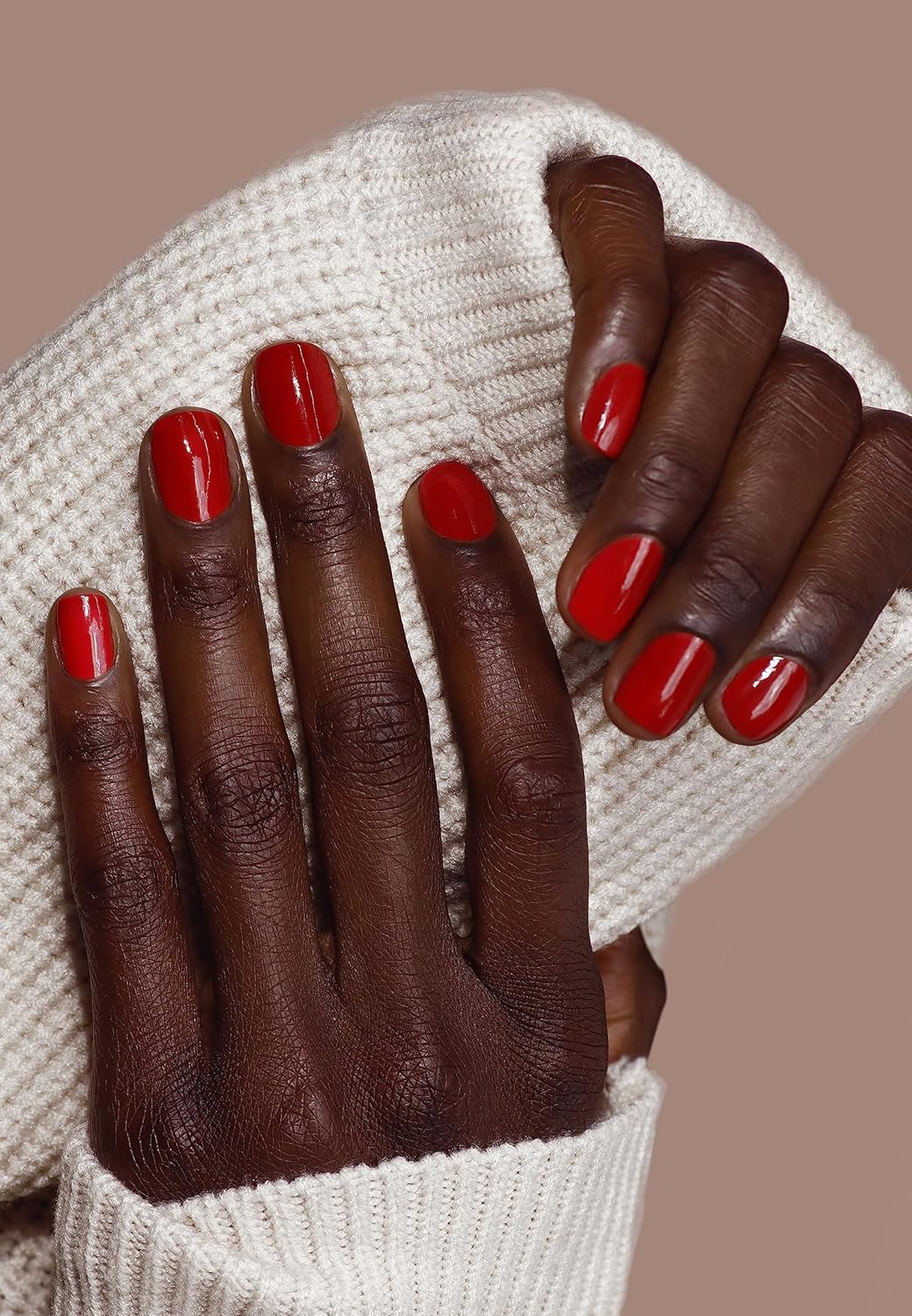 LONDONTOWN lakur Nail Polish - Chip-Resistant, Non-Toxic, Conditions & Hydrates Nails | Glossy Burgundy Red, Mull It Over, .40 fl oz