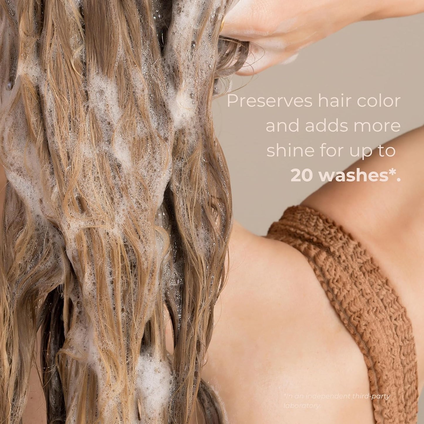 Glowtone™ Color Care Sulfate Free Shampoo, Anti-Fade and High Shine, Lightweight Hair Care for Color-Treated Hair with Argan and Pomegranate Oil and Amino Acids