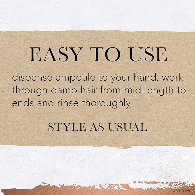 Hair Food Color Repair Concentrate, Repair Damage and Prevent Fade, Shea Butter and Pear, Paraben & Dye Free, Pack of 4, 0.5 Oz Each