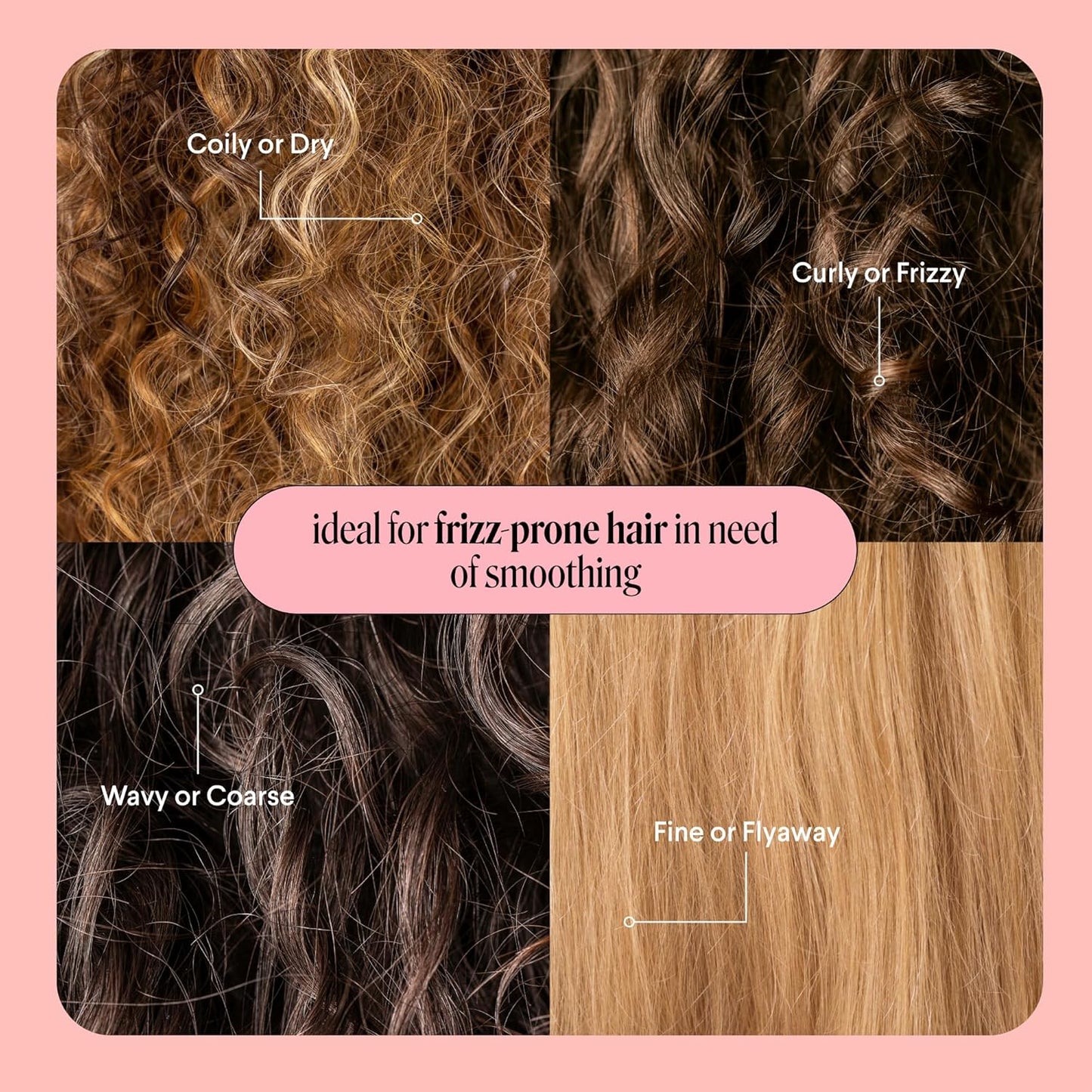 MONDAY HAIRCARE ANTI-FRIZZ Hair Mask with Shea Butter, Jojoba, Coconut, & Almond Oil for Frizz-Prone Hair 250 mL (Dual Pack)