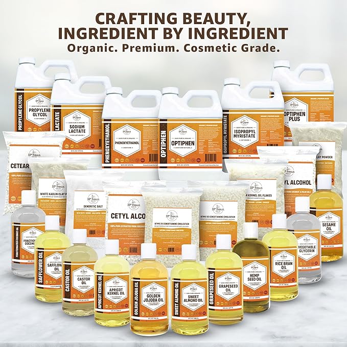 33rd Parallel | DIMETHICONE Oil (16 oz) 100% Pure, Cosmetic Grade | Widely Used in Moisturizers, Lotions, Primers, Foundations, Hair Products, Sunscreen, Wound Care | 16 Ounces