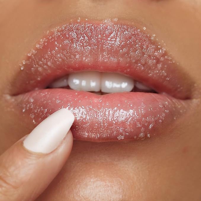 NCLA - Natural Sugar, Sugar Lip Scrub | Vegan, Cruelty-Free, Clean Skincare (Pink Champagne)