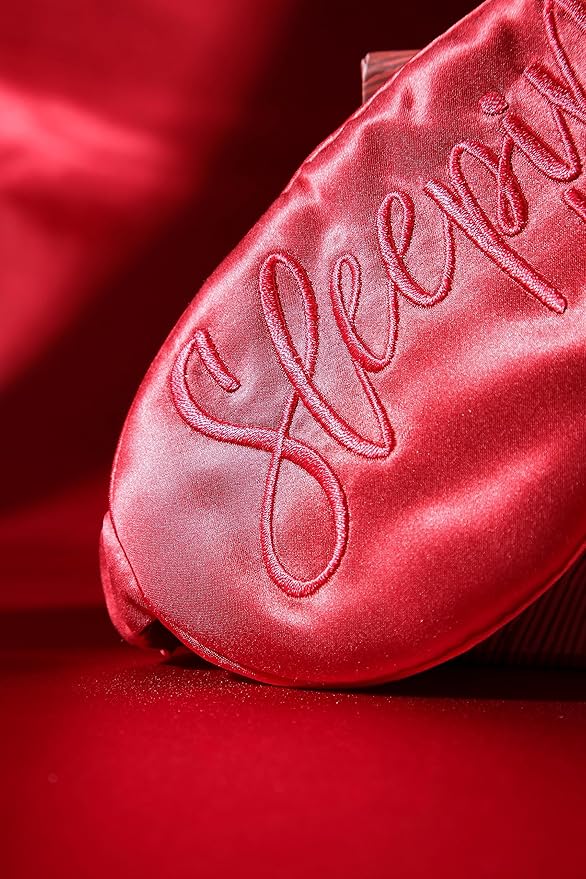 ESNA HOME Luxury Silk Sleep Mask Gift Set | 22-Momme Mulberry Silk Eye Mask | Ultra Comfort | Perfect Present for Her | Luxury Christmas for Women（Sleeping Beauty）