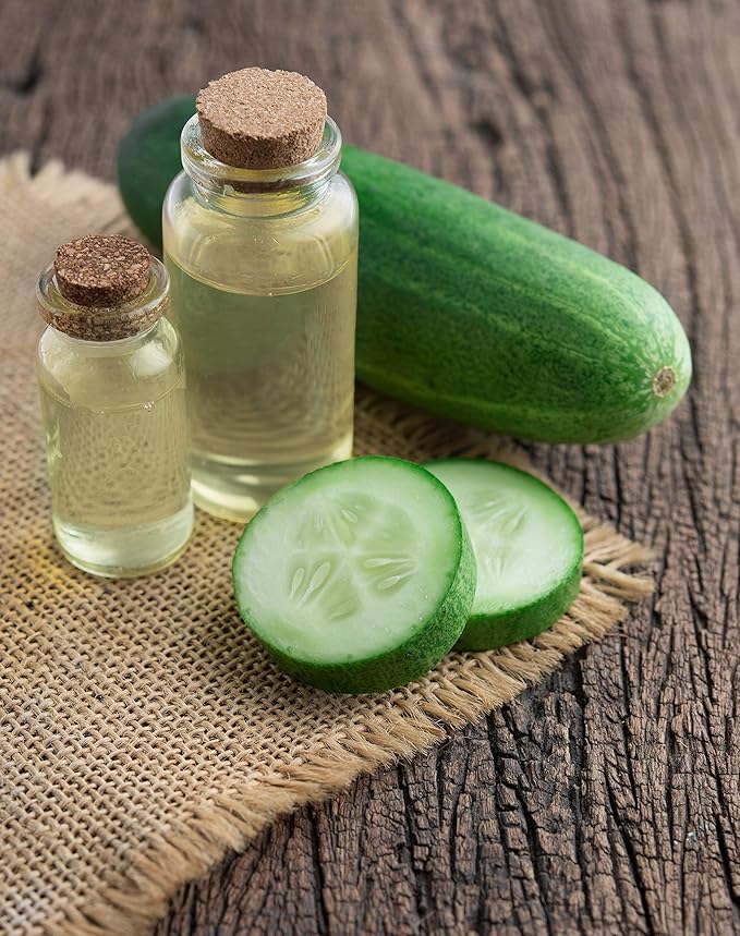OPO Cucumber Seed Oil - 8 oz - Pure, Unrefined, Cold Pressed, Non-GMO, Hexane-Free, Vegan Carrier Oil for Skin, Hair, Nails, Body, Face & More - Hydrating, Nourishing, Skin Rejuvenating