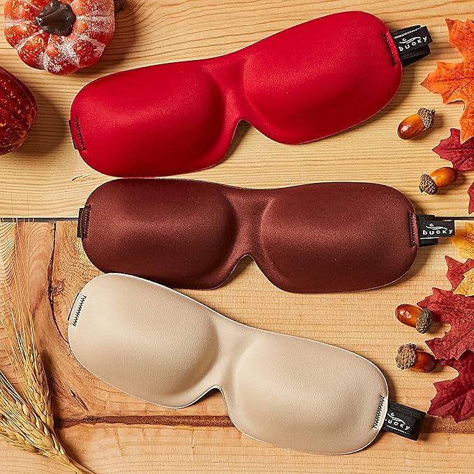 Bucky 40 Blinks No Pressure Eye Mask for Travel & Sleep