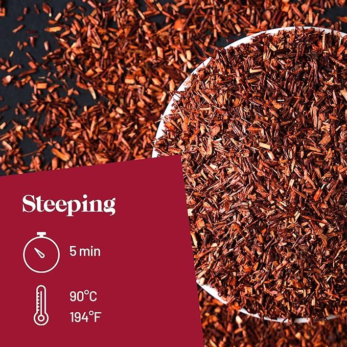 Kusmi Tea Lovely Night - 20 Muslin Tea Bags - Organic Nighttime Tea Blend of Rooibos, Honeybush, Pear, Licorice & Linden - Caffeine Free - Enjoy Hot or Iced