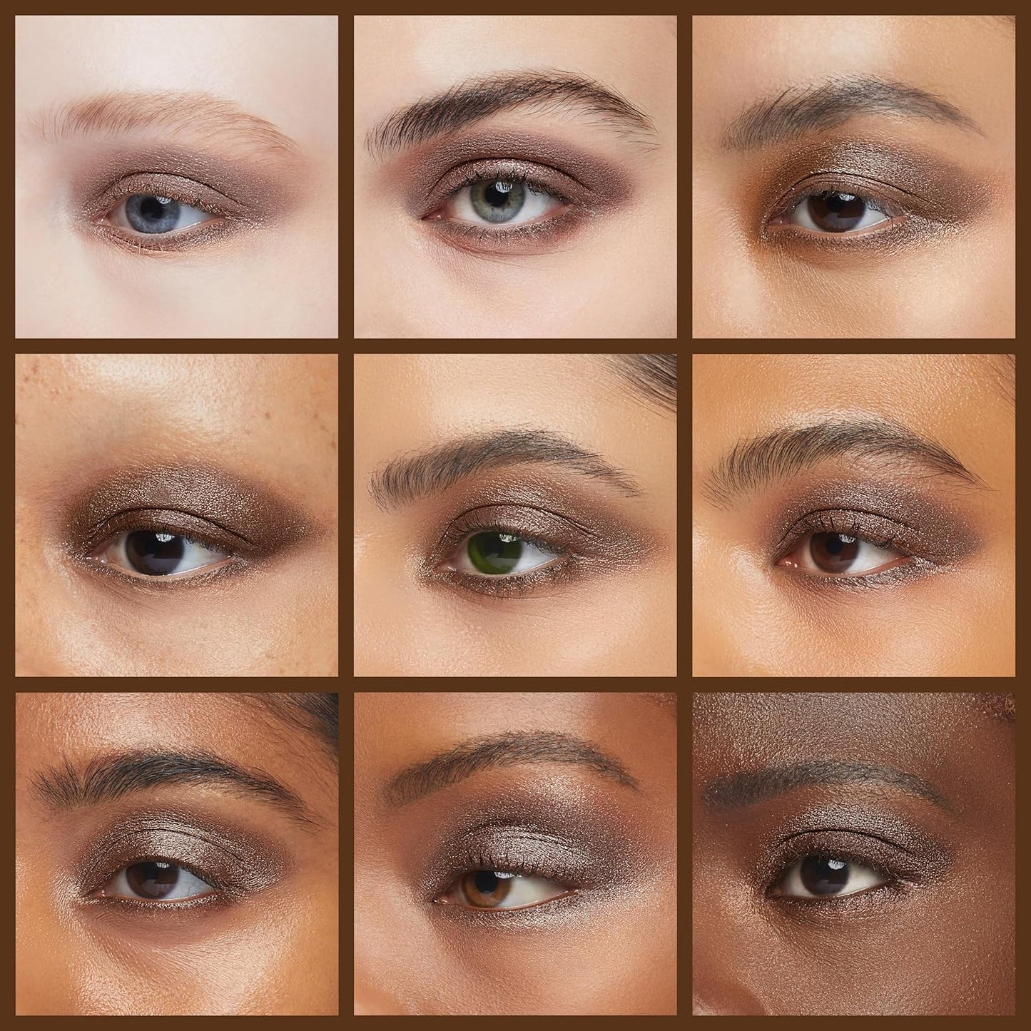 Palladio Waterproof Eyeshadow Stick with Blending Sponge, Long Lasting & Effortless Application, Smudge Free & Crease Proof Formula, Matte & Shimmer Shades, Buildable Eye Shadow (Chocolate Shimmer)